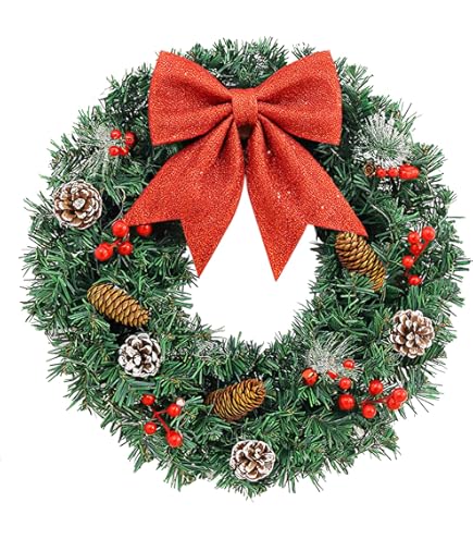 Amazon.co.jp: Mr. Christmas 18インチ ビンテージオーナメント リース